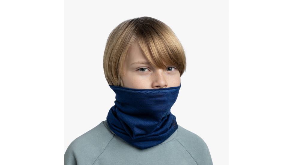 Buff Merino Lightweight Neckwear - Kids, Solid Cobalt, 113020.791.10.00