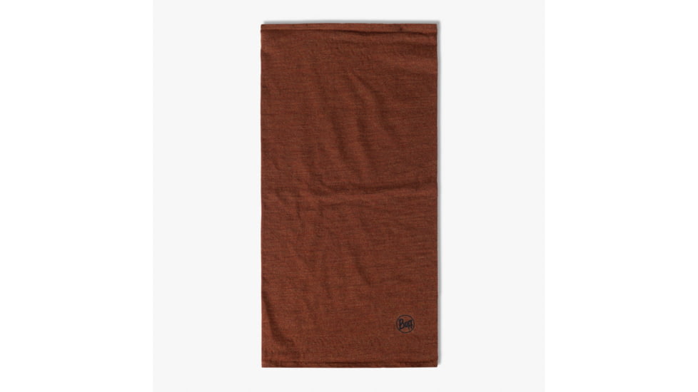 Buff Merino Midweight Neckwear, Melange Cinnamon, 113022.330.10.00