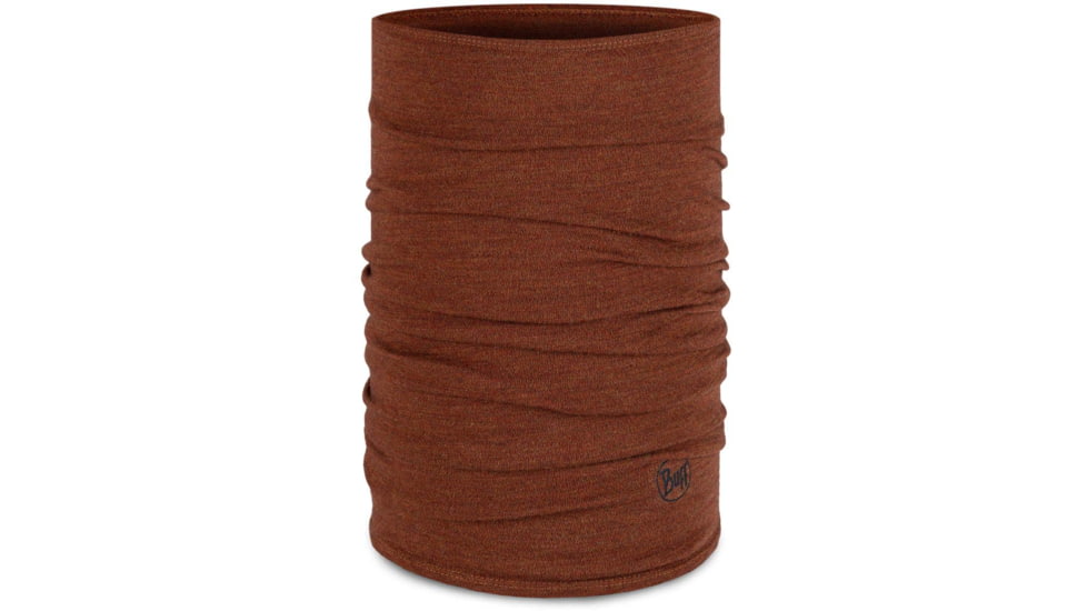Buff Merino Midweight Neckwear, Melange Cinnamon, 113022.330.10.00
