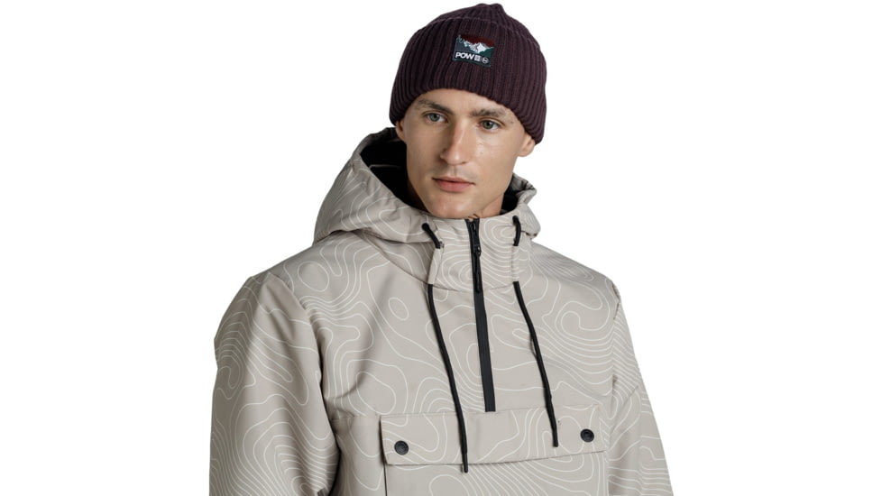 Buff Pow Knitted Beanie Rutger Pow Shadow Purple Hat -Unisex, Malachite Green, 134706.812.10.00