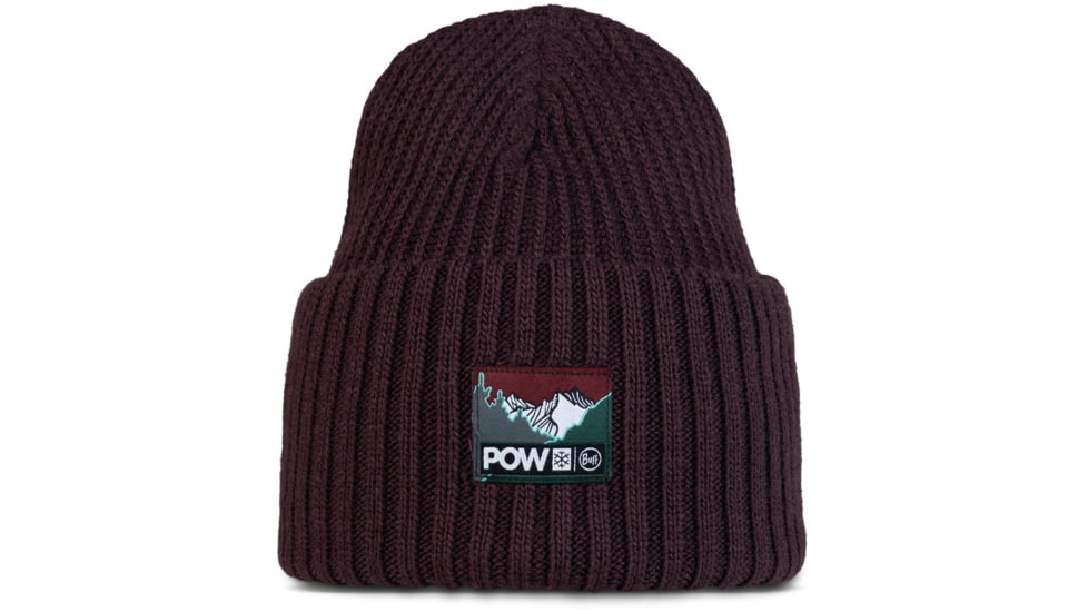 Buff Pow Knitted Beanie Rutger Pow Shadow Purple Hat -Unisex, Malachite Green, 134706.812.10.00