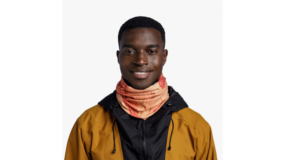 Buff Pow ThermoNet Evaporate Neckwear, Tangerine, 132838.202.10.00