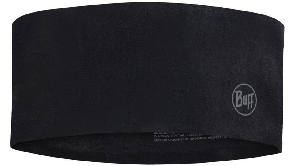 Buff ThermoNet Headband, Solid Black, 132456.999.10.00