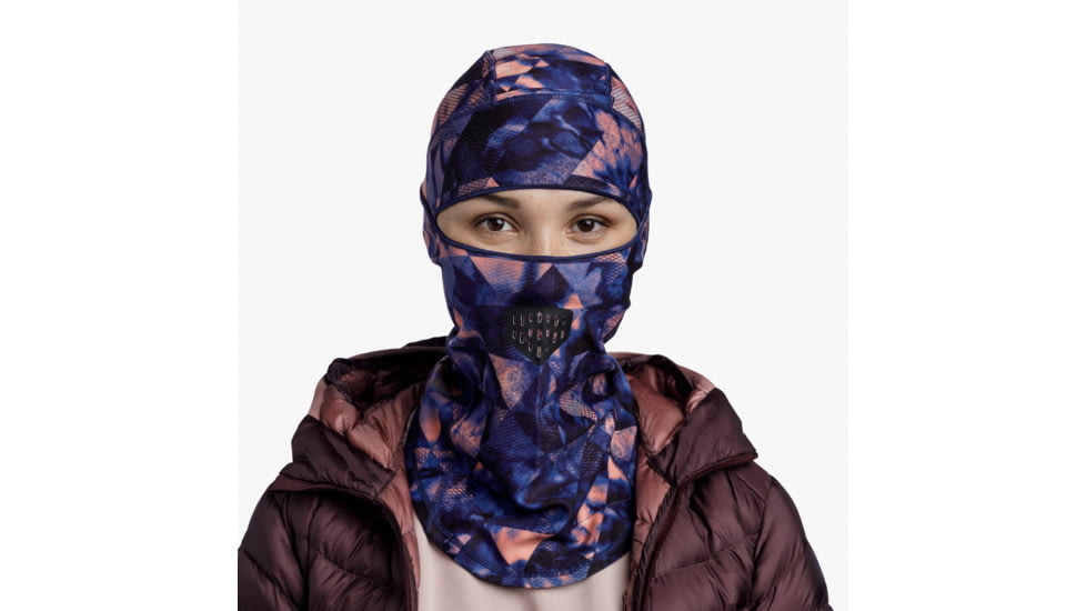 Buff ThermoNet Hinged Balaclava, Shiray Multi, 132467.555.10.00
