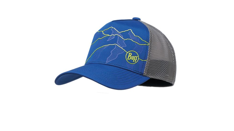 Buff Trucker Tech Cap, Cape Blue
