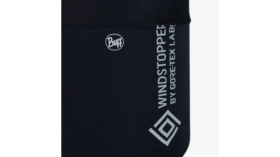 Buff Windproof Neckwear, Solid Black, 132942.999.10.00