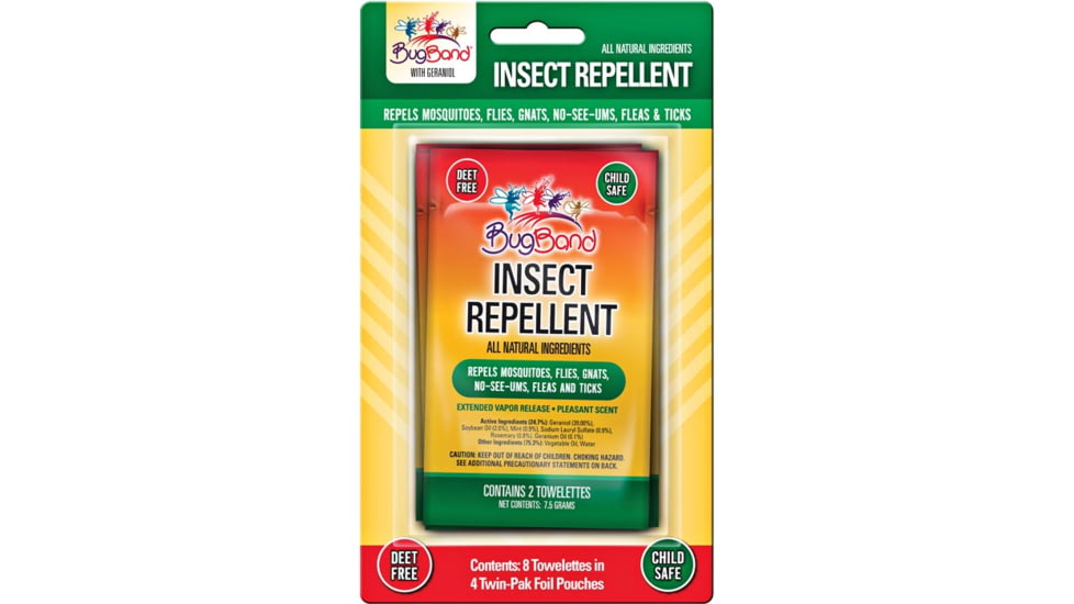 Bug Band Bugband Towelettes 4 Pk 88512