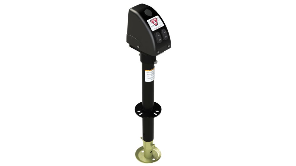 Bulldog 3,500lbs A-Frame RV Jack w/Powered Drive - 12V - Black Cover 45006