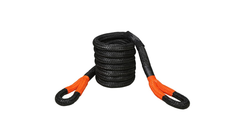 Bulldog Winch 1-1/2in X 30ft Big Dog Rope 63K lb BS, Black, 20314