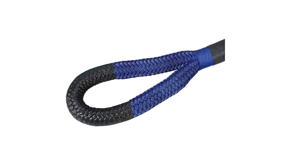 Bulldog Winch 1-1/4in X 30ft Big Dog Rope 45K lb BS, Black, 20313