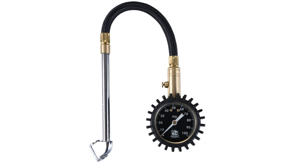 Bulldog Winch 0-100PSI Air Pressure Gauge, Analog, 42063