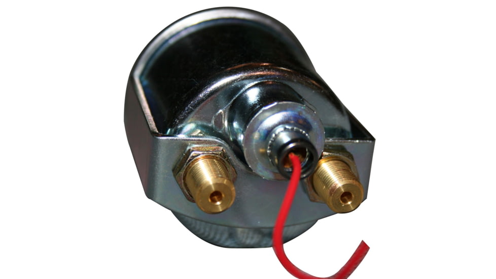 Bulldog Winch 0-150PSI Air Pressure Gauge, 2in, Dual Needle, Mechanical, Lighted, 42055B