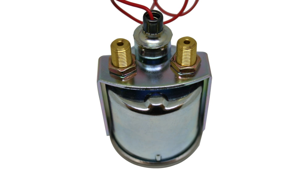 Bulldog Winch 0-150PSI Air Pressure Gauge, 2in, Dual Needle, Mechanical, Lighted, 42055B