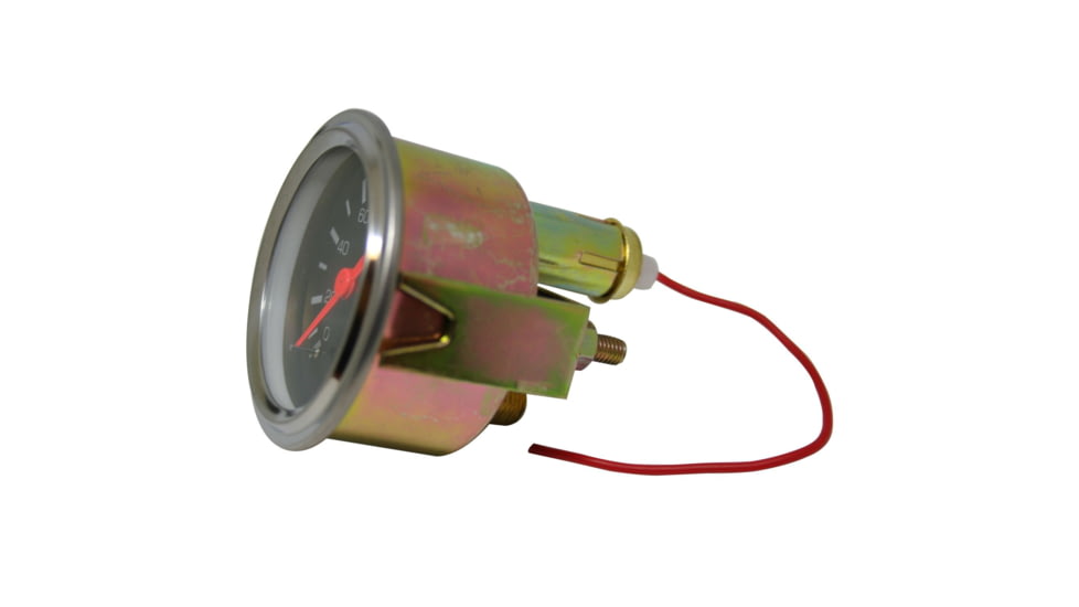 Bulldog Winch 0-150PSI Air Pressure Gauge, 2in, Mechanical, Lighted, 42054B