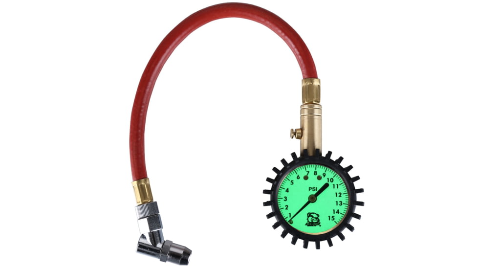 Bulldog Winch 0-15PSI Low Air Pressure Gauge, Analog, 42062