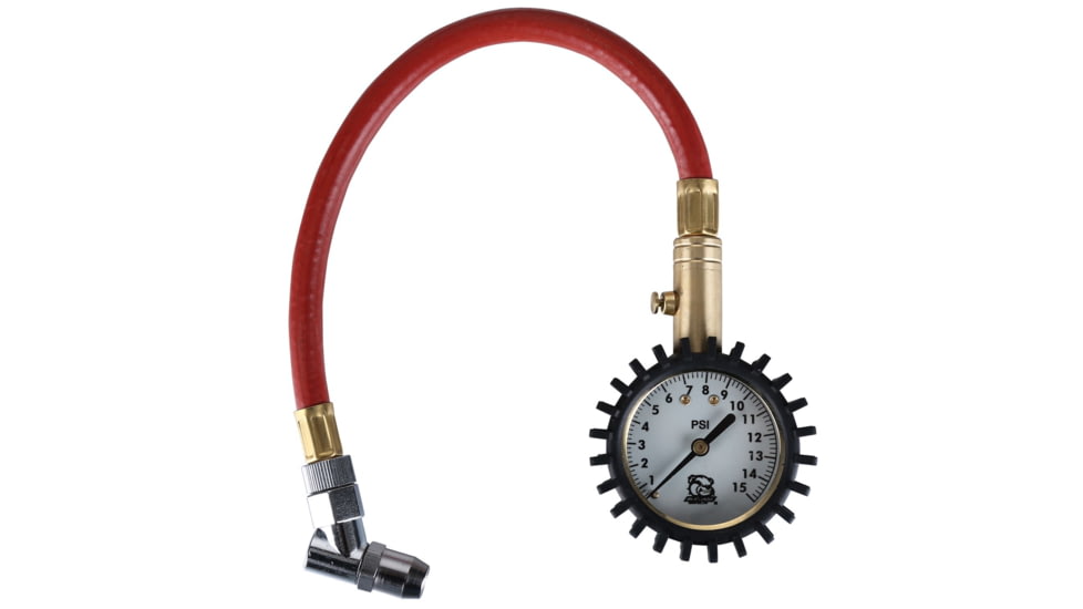 Bulldog Winch 0-15PSI Low Air Pressure Gauge, Analog, 42062