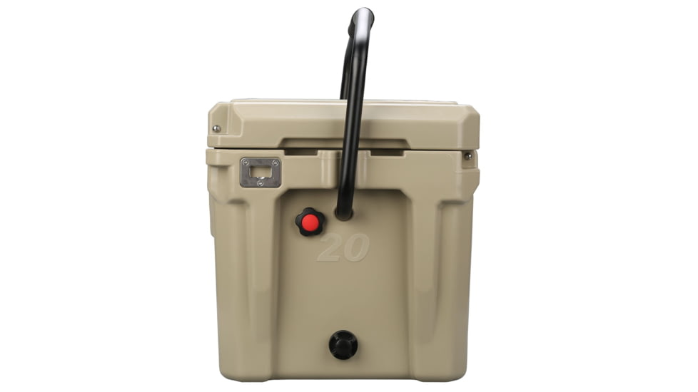 Bulldog Winch 20 Quart Sportsman Cooler, Tan, 80058