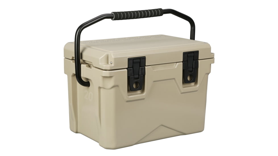 Bulldog Winch 20 Quart Sportsman Cooler, Tan, 80058