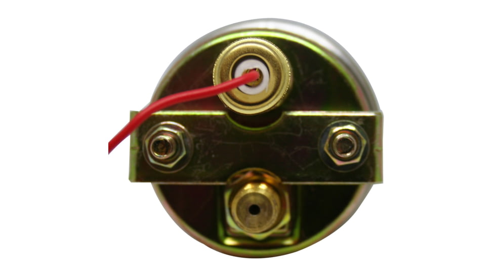 Bulldog Winch 0-200PSI Air Pressure Gauge, 2in, Mechanical, Lighted, 42074B