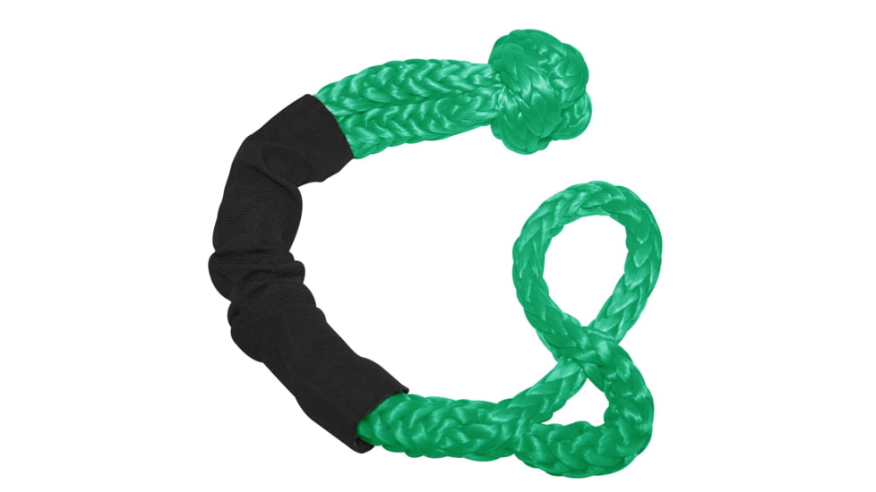 Bulldog Winch 2in Rope Shackle 125K lb BS, Dark green, 20379