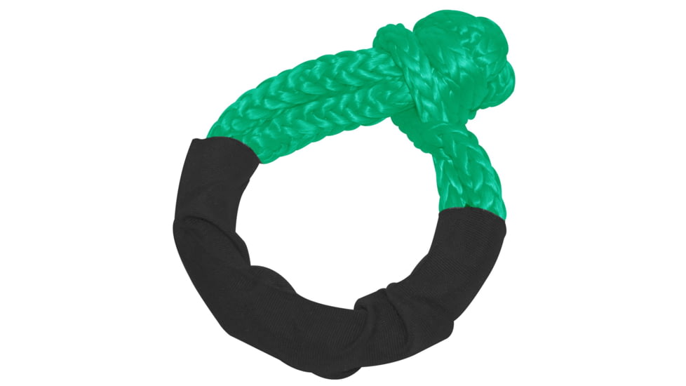 Bulldog Winch 2in Rope Shackle 125K lb BS, Dark green, 20379