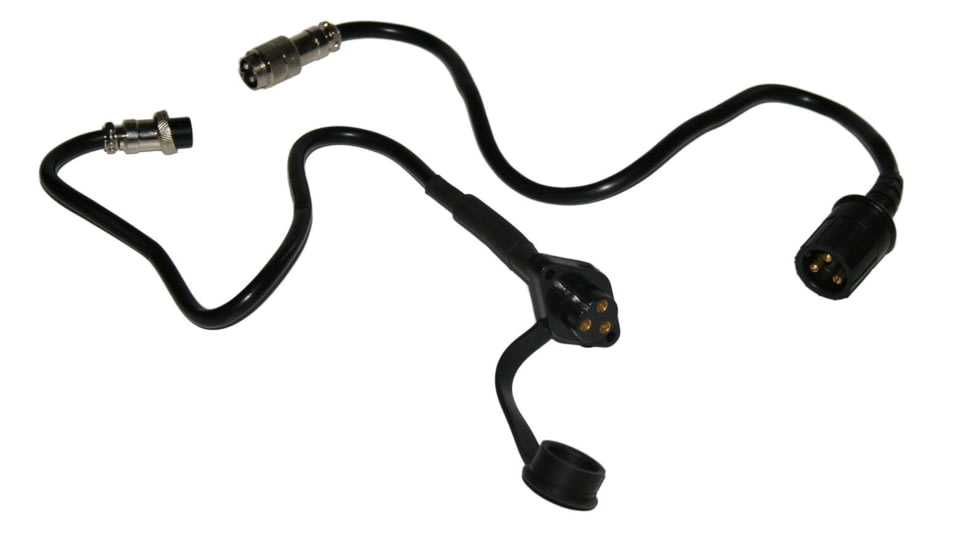 Bulldog Winch 3ft Plug Extension for Standard Series w/ 3-Prong Push-in Plug, Black, 20135