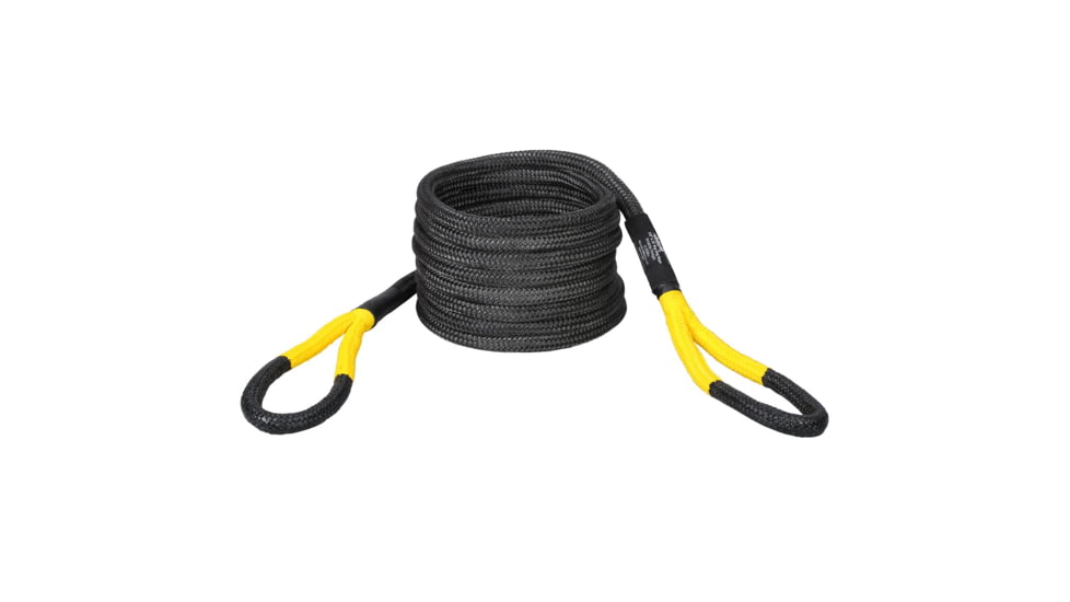 Bulldog Winch 5/8in X 20ft Big Dog Rope 12.2K lb BS, Black, 20317