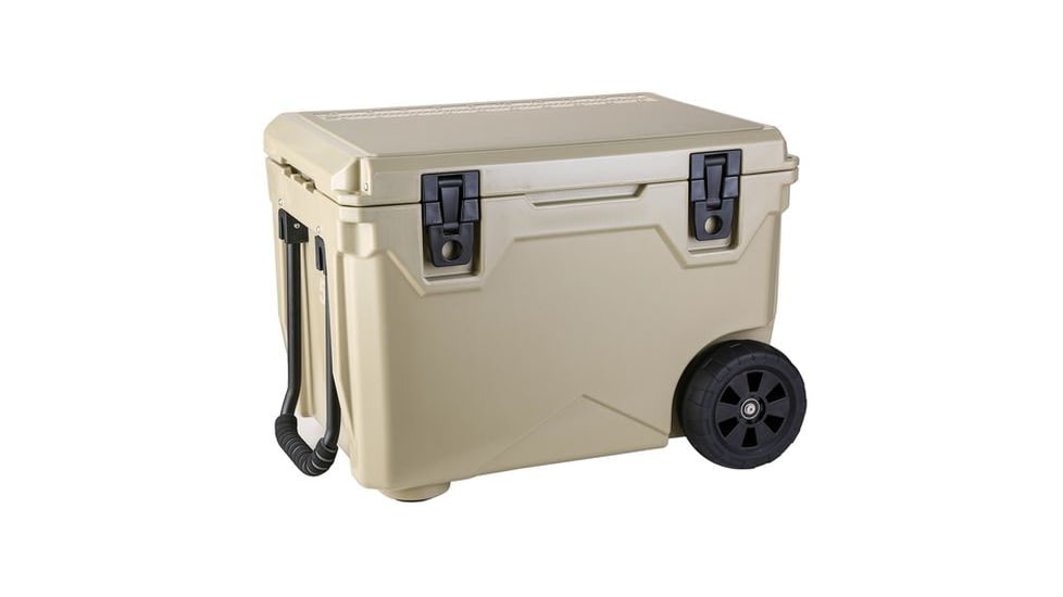 Bulldog Winch 50QT Sportsman Cooler w/Wheels &amp; Pull Handle, 80071