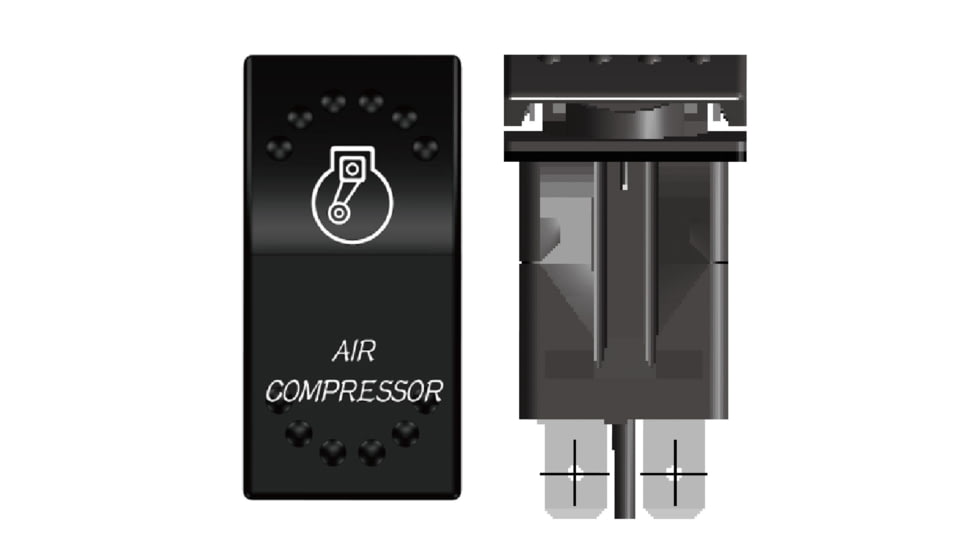 Bulldog Winch Air Compressor ON/OFF Rocker Switch, 20364