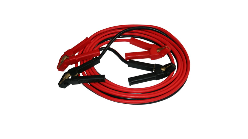 Bulldog Winch Booster Cable Set - Clamp to Clamp, 600 Amp Rated 2gaX 20ft Cca, 20233