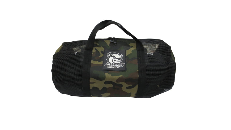 Bulldog Winch Camo-Mesh Duffle Storage Bag 16inL X 8inD, Camo, 20232