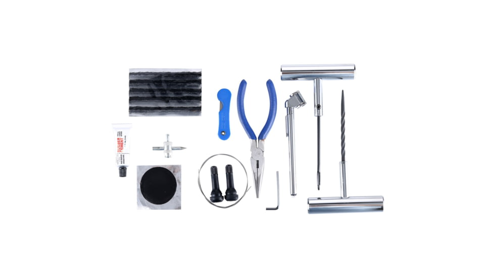 Bulldog Winch Compact Emergency Tire Repair Kit, 35 Pieces, 42080