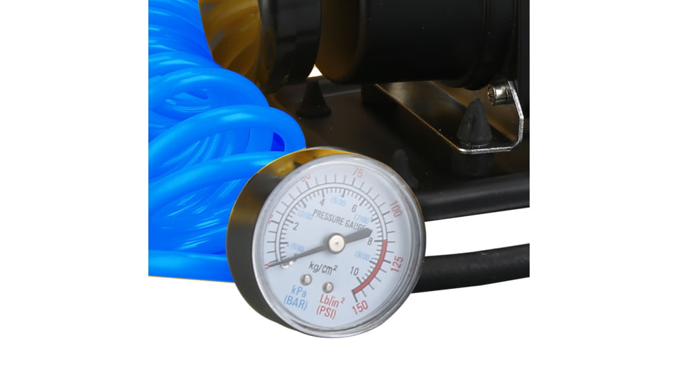 Bulldog Winch Compressor, 150PSI Portable 1.6CFM, Black, 41002