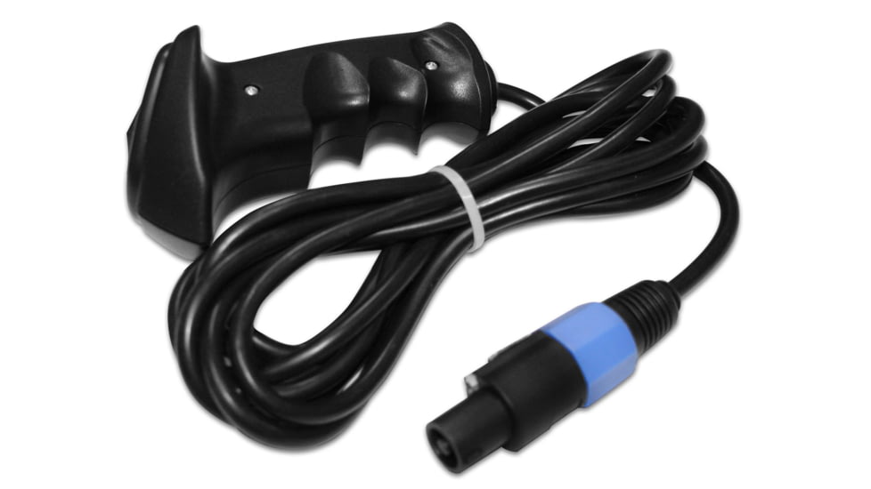 Bulldog Winch Hand Control, Truck with Twist-Lock Plug, Black, 20081