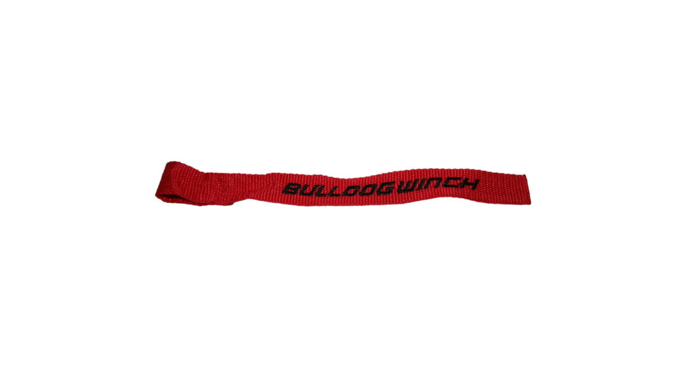 Bulldog Winch Hand Saver Strap, Red, 20282