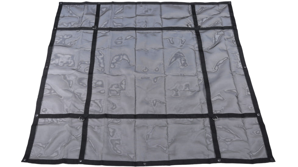 Bulldog Winch Mesh Cargo Net 6x6in, Perimeter Stretch Sord, 4pcs Cam Straps, 20409