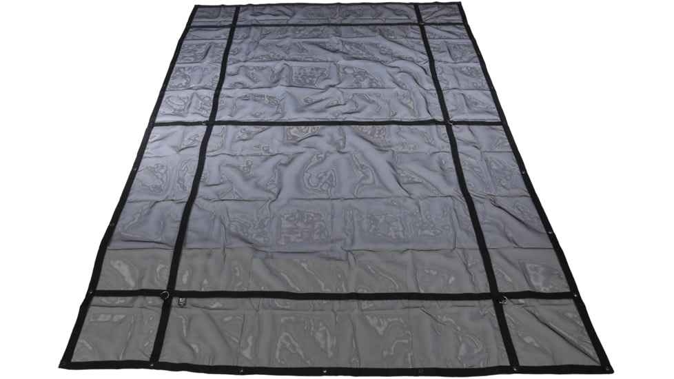 Bulldog Winch Mesh Cargo Net 8x12in, Perimeter Stretch Sord, 4pcs Cam Straps, 20411