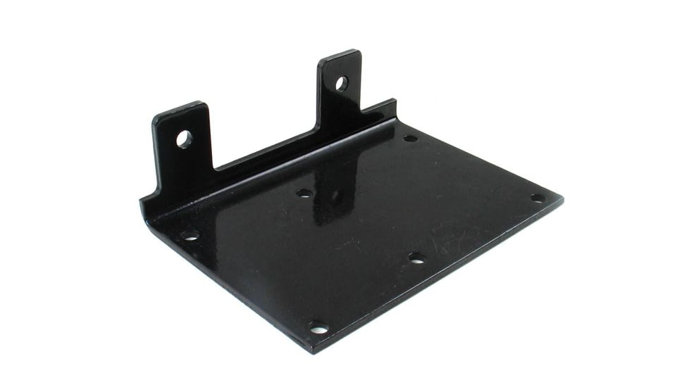 Bulldog Winch Mounting Channel PS w/109mm Fairlead, Black, 20007