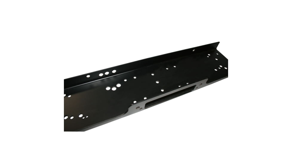 Bulldog Winch Mounting Plate Alpha/Large Truck Winches, Black, 20295