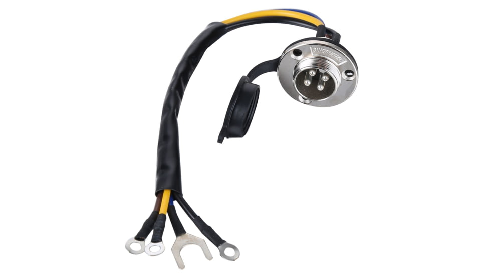 Bulldog Winch Plug, Replacement for 16.5K And 18.5K, Black, 20399