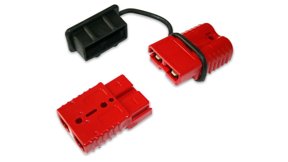 Bulldog Winch Quick Connect Set 175A, 3ga, w/ Dust Cover- Value, 20018