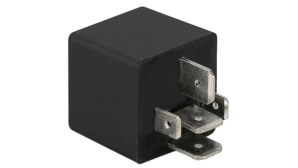 Bulldog Winch Relay 60/80A 14vDC 5-Prong for 2K and 3K Winch, Black, 20101