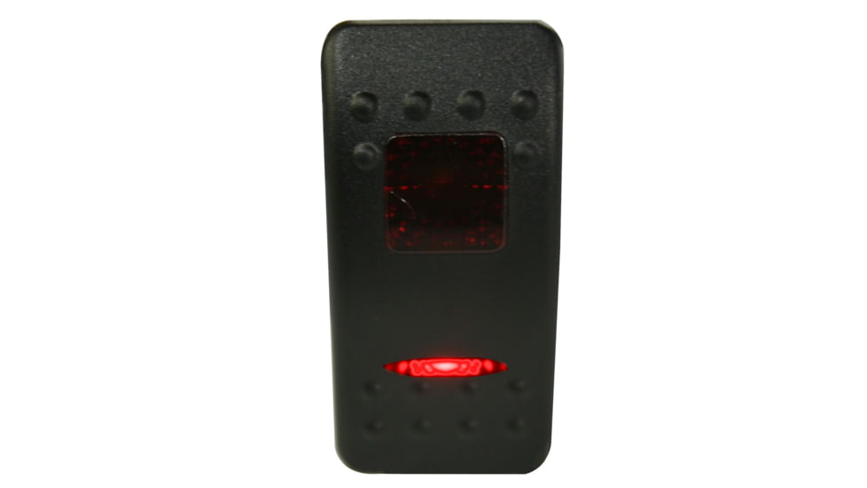 Bulldog Winch Rocker Switch-ON/OFF 5-Pin, Red, 20256