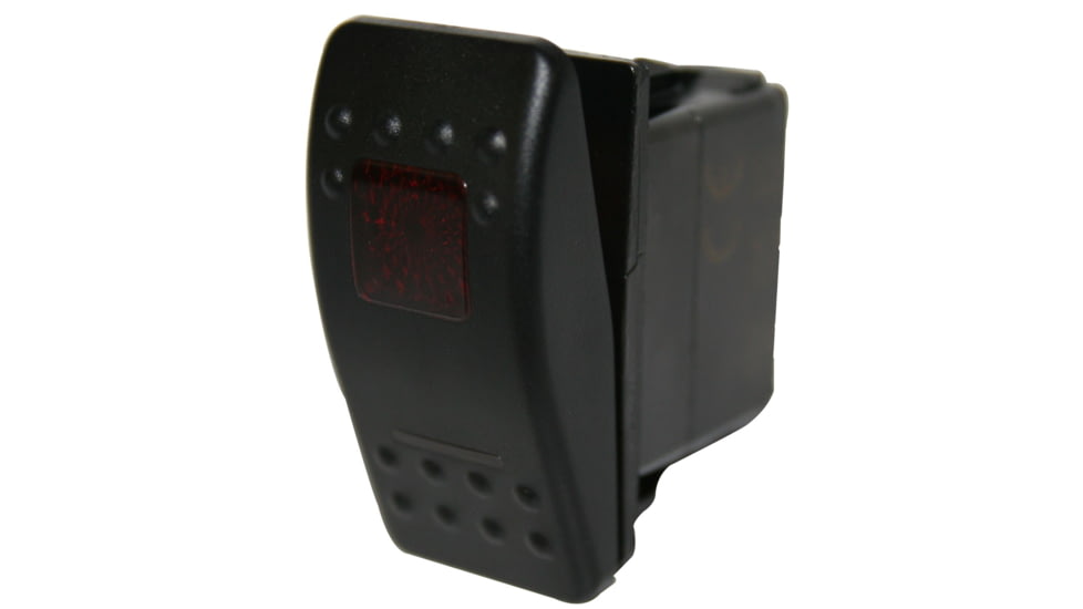 Bulldog Winch Rocker Switch-ON/OFF 5-Pin, Red, 20256