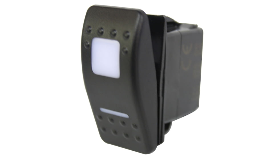 Bulldog Winch Rocker Switch-ON/OFF 5-Pin, White, 20255