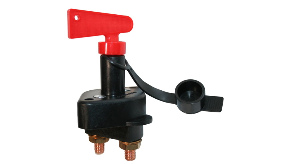 Bulldog Winch Shut-Off Switch 400A with Removeable Key, Black, 20247