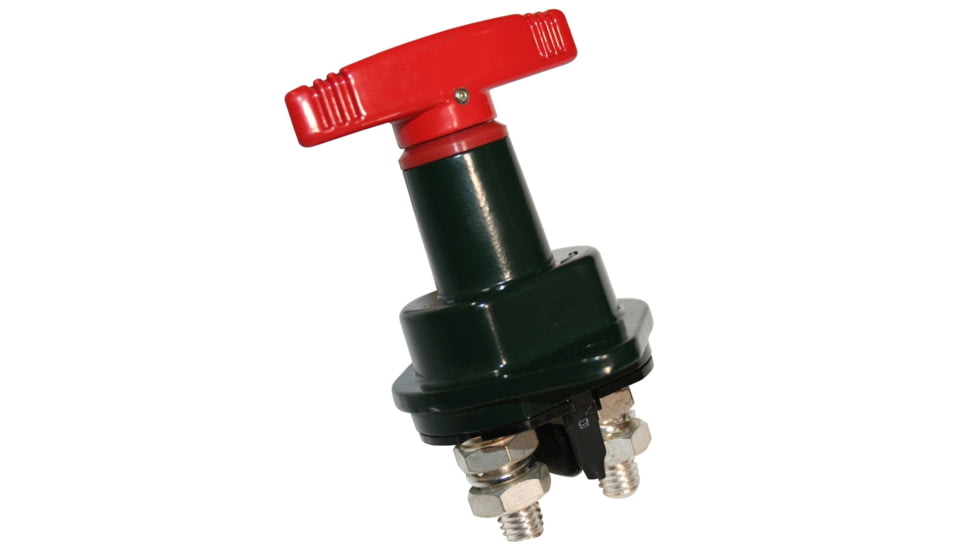 Bulldog Winch Shut-Off Switch 500A HD Metal Housing, Black, 20248