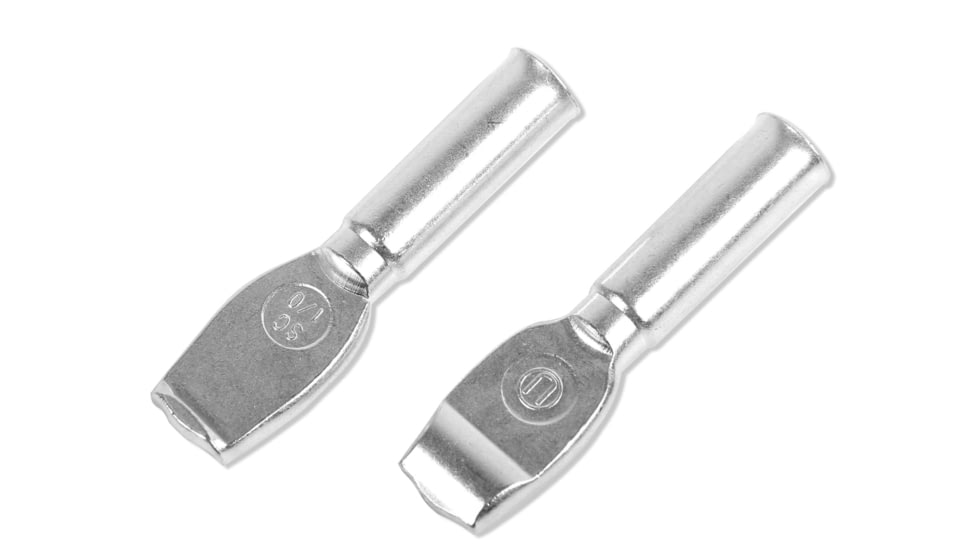 Bulldog Winch Terminals 350A X 1/0AWG, 1pr, Silver, 20168