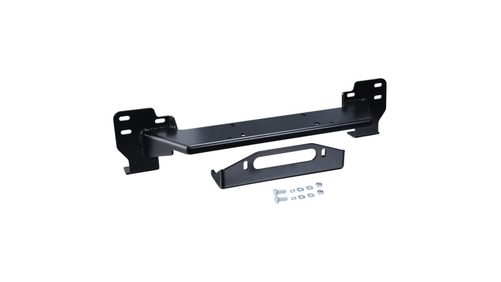 Bulldog Winch Toyota Tacoma Gen III 2016-2019 Winch Mount, Black E-Coated Finish, Black, 23001
