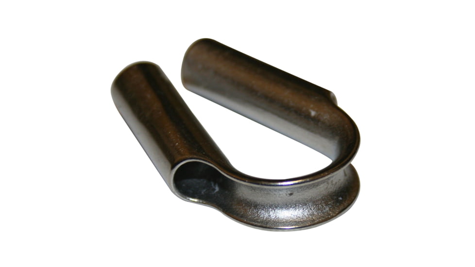 Bulldog Winch Tube Thimble, Stainless for Synthetic Rope 12mm, Silver, 20293